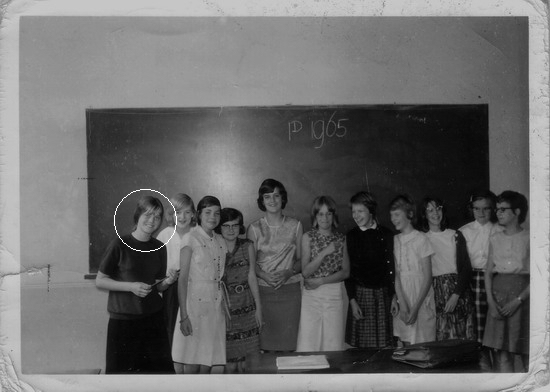 10.      1965. Klas 1d, St. Michaëls College.